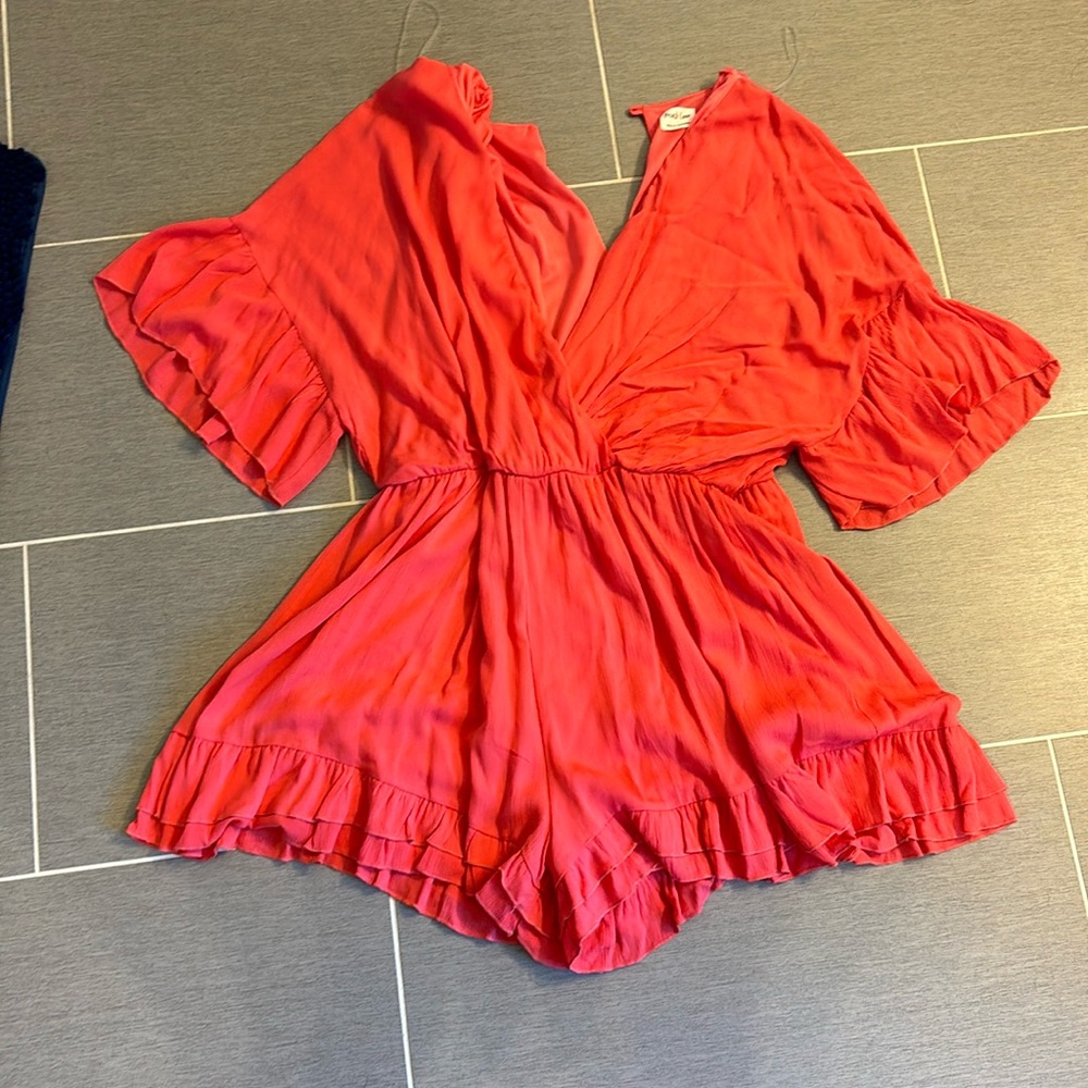 Coral romper 3XL Chic Soul
